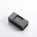 6061 6063 aluminum extrusion anodized black heat sink